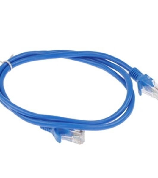 Патч-корд медный UTP Cablexpert PP10-1M/B cat.5e, 1м, литой, многожильный, синий