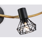 Светильник Ambrella light TR8658/4 BK/GD черный/золото E14/4 max 60W 750*100*185, фото4