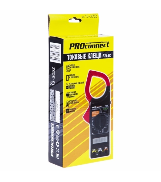 Токовые клещи PROconnect P266C