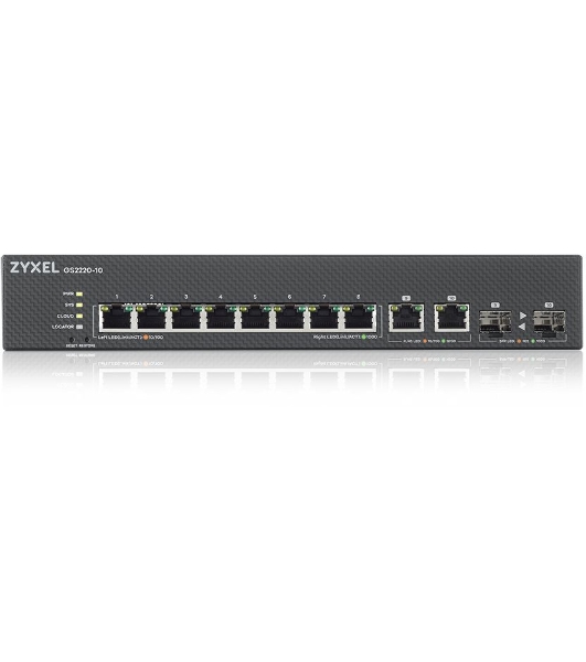 Коммутатор Zyxel NebulaFlex Pro GS2220-10-EU0101F 10G управляемый