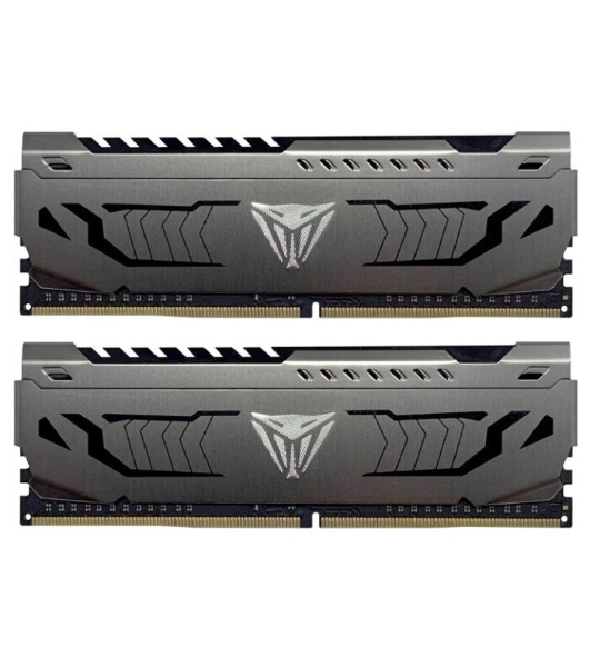 Оперативная память Patriot Viper Steel, DDR4, 64GB (2x32GB), 3600MHz, CL18, DIMM, радиатор, черный