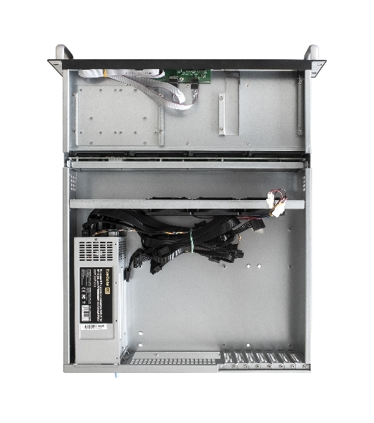 Серверная платформа ExeGate EX292416RUS Pro 2U550-HS08 RM 19', высота 2U, глубина 550, Redundant БП 2x1000W, 8xHotSwap, USB