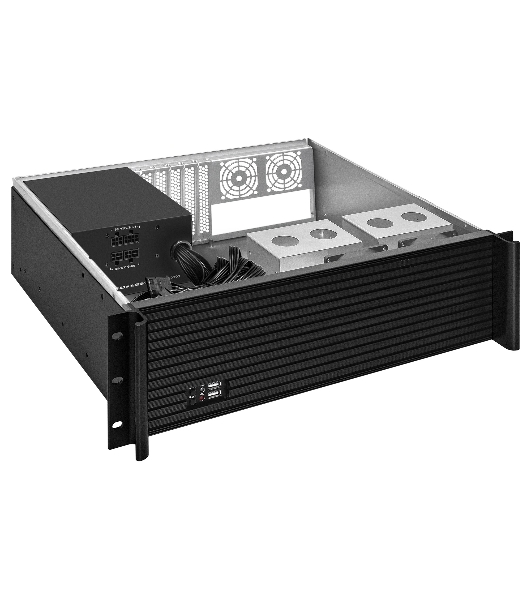 Серверный корпус ExeGate Pro 3U390-11 (RM 19', высота 3U, глубина 390, БП 1000PAS, USB)