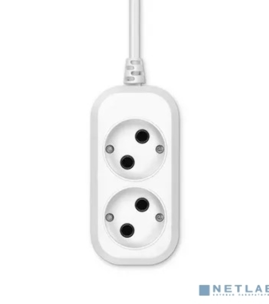 Сетевой удлинитель Buro BU-PSL2.5/W 5м (2 розетки) белый (пакет ПЭ)