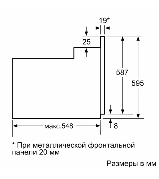 Духовой шкаф Bosch HBF512BS1T Serie 2, нержавеющая сталь, класс энергоэффективности А, 7 режимов, 3-х слойное остекление, LED-дисплей, утапливаемые переключатели, галогенное освещение, проволочные направляющие, сделано в Турции,