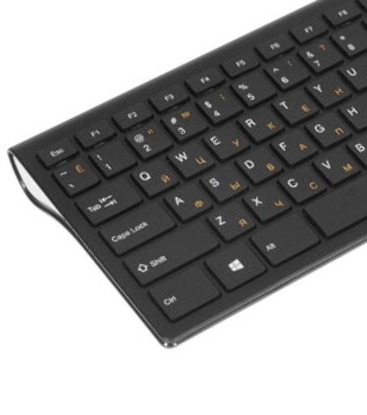 Клавиатура беспроводная Acer OKR020, USB, Радиоканал, черный