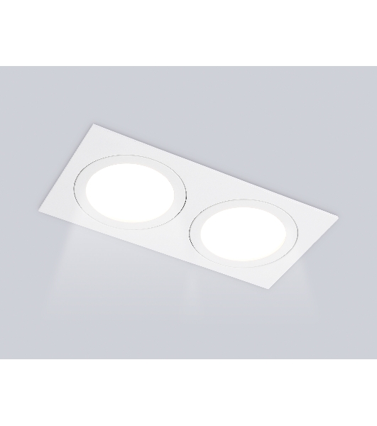 Светильник Ambrella light TN51826/2 WH белый GX53/2 max 15W 215*110*39