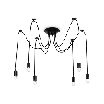 Светильник Ambrella light TR8178/6 BK черный E27 max 40W D630*910, фото3