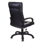 Кресло Бюрократ KB-10/BLACK черный, экокожа, фото4