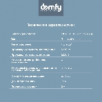 Сплит-система Domfy DCW-AC-18-1 белый, фото2