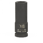 Головка ударная удлиненная шестигранная Stels 18 мм, 1/2', CrMo, фото3