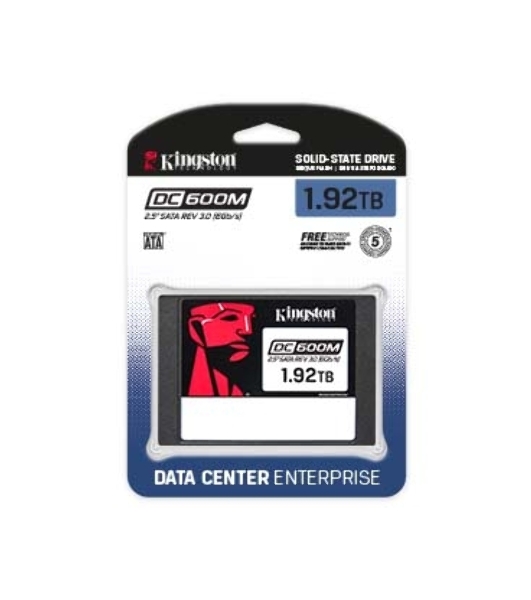 Накопитель SSD Kingston DC600M, 1920Gb, SATA III, 2.5', R/W 560/530
