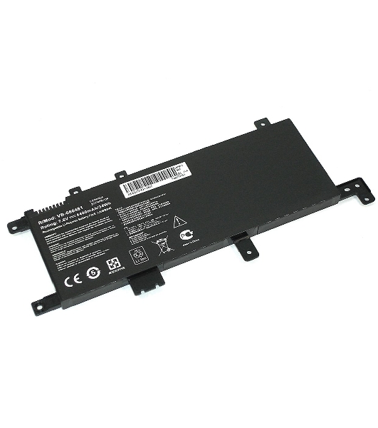 Аккумуляторная батарея для ноутбука Asus X542U (C21N1634) 7.6V 4400mAh OEM