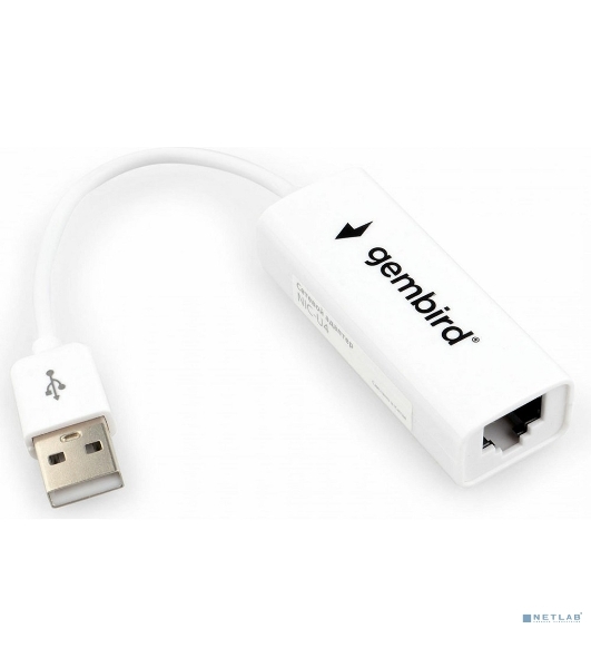 Сетевой адаптер Ethernet Gembird NIC-U4 USB 2.0 - Fast Ethernet adapter