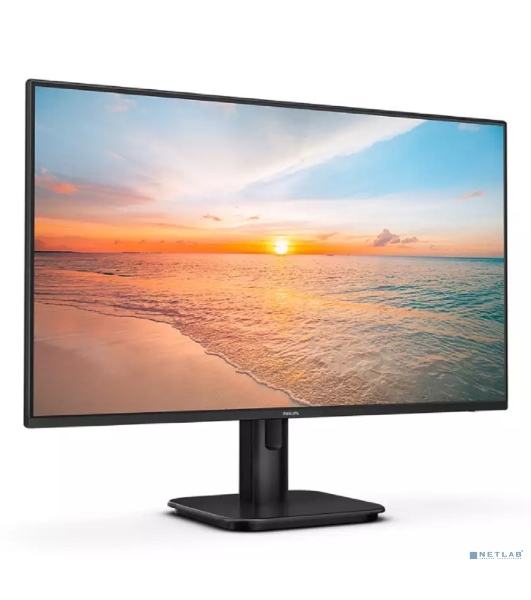 Монитор 23.8' Philips E Line 24E1N1100A IPS 1920x1080, 100 Гц, 4 мс, 16:9, 250 кд/м2, 1xHDMI, 1xVGA, 1x3.5 мм, черный