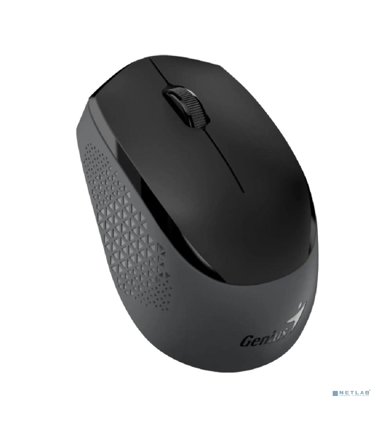 Мышь беспроводная Genius NX-8000S BT черный, 1200 dpi, радиоканал, Bluetooth, USB, кнопки - 3