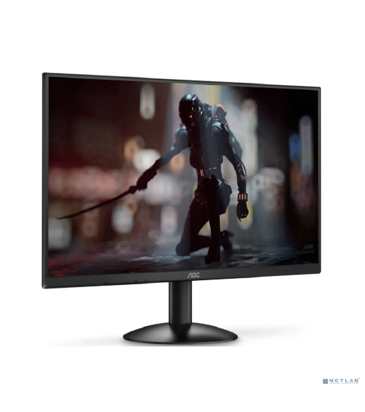 Монитор 23.8' AOC Value Line 24B30HM2 VA 1920x1080, 100 Гц, 4 мс, 16:9, 250 кд/м², HDMI 1.4, VGA, Adaptive-Sync, черный