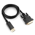 Кабель DisplayPort-DVI Gembird/Cablexpert 1м, 20M/19M, черный, экран, пакет, фото3