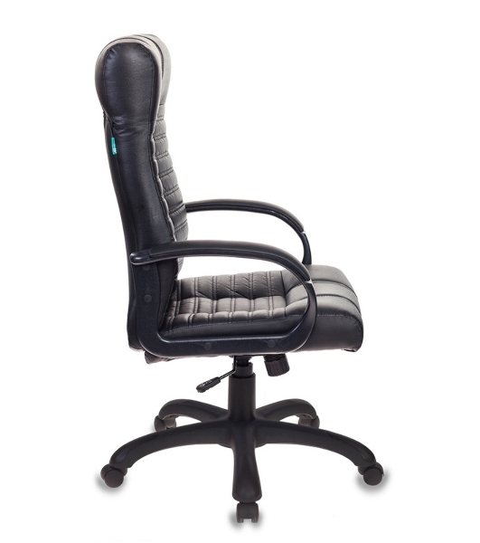 Кресло Бюрократ KB-10/BLACK черный, экокожа