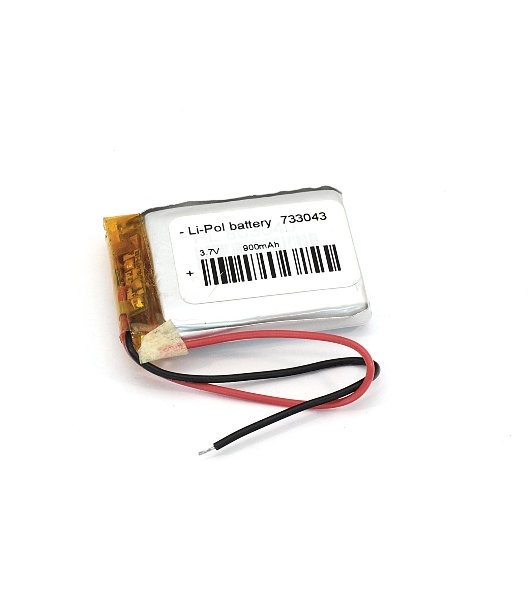 Аккумулятор Li-Pol (батарея) 7.3x30x43мм 2pin 3.7V/900mAh