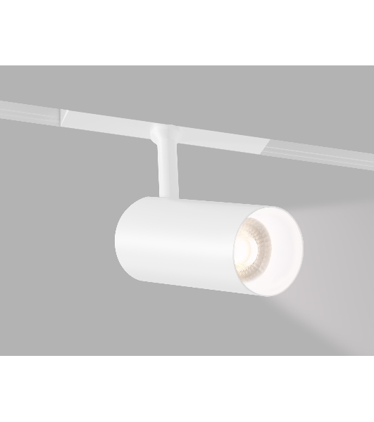 Трековый акцентный светильник Ambrella light GL4410 WH белый IP20 10W 3CCT 3000-6000K SMART 48V 24° D45*100
