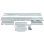 Стойка двухрамная NTSS NTSS-2POR42U/600-1000 42U 550ммx1000мм 600кг серый, фото2