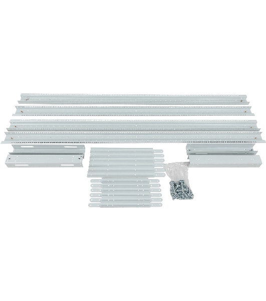 Стойка двухрамная NTSS NTSS-2POR42U/600-1000 42U 550ммx1000мм 600кг серый