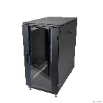 Шкаф коммутационный ЦМО ШТК-М-18.6.6-1ААА-9005 18U 600x600 мм пер. дв. стекл задн. дв. стал.лист 2 бок. пан. направл. под закл.гайки 270 кг черный, фото12