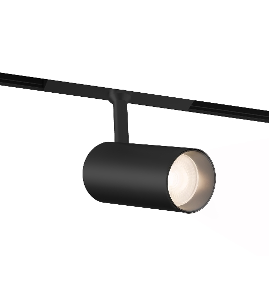Трековый акцентный светильник Ambrella light GL4415 BK черный  IP20 10W 3CCT 3000-6000K SMART 48V 24° D45*100