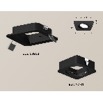Комплект встраиваемого светильника Ambrella light XC7902010 SBK черный песок MR16 GU5.3 (C7902, N7711), фото 1
