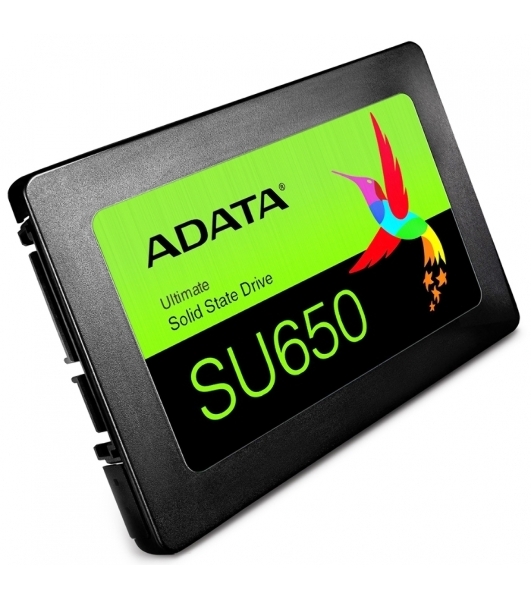 Накопитель SSD ADATA SU650, 960Gb, SATA III, 2.5', R/W 520/450