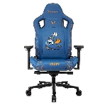 Кресло игровое Knight Craft Dragon синий эко.кожа крестов. металл, фото8