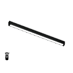 Управляемый светодиодный светильник для шинопровода Magnetic Ambrella light GL1292 BK черный IP20 24W 3000K-6400K 220V 120° 562*25*42 (Без ПДУ), фото8