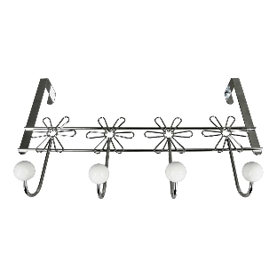 Вешалка на дверь ROSENBERG R-355061, 4 крючка