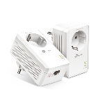 Сетевой адаптер TP-Link AV1000 Gigabit Passthrough Powerline Starter KitSPEED: 1000 Mbps PowerlineSPEC: Broadcom CPU, HomePlug AV2, 1+1 Gigabit PortFEATURE: Plug and Play, tpPLC Utility, Pair for More Security, Extra Power SocketKIT: 2× TL-PA7017P', фото10