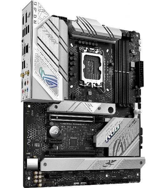 Материнская плата ASUS ROG STRIX B760-A GAMING WIFI, LGA 1700, Intel B760, 4xDDR5, 4xSATA, 3xM.2, 1xPCIe 5.0 x16, 1xPCIe 3.0 x4, 1xHDMI, 1xDP, 1x 2.5Gb LAN, 1xUSB-A 3.2 Gen 2, 2xUSB-A 3.2 Gen 1, 4xUSB 2.0, 5x3.5 мм, 7.1, Standard-ATX