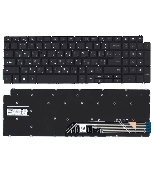 Клавиатура для ноутбука Dell Inspiron 5584 черная