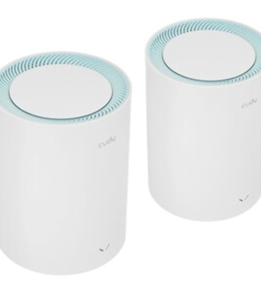 Бесшовный Mesh роутер Cudy M1200 (M1200 2-PACK) AC1200 Wi-Fi белый (упак.:2шт)