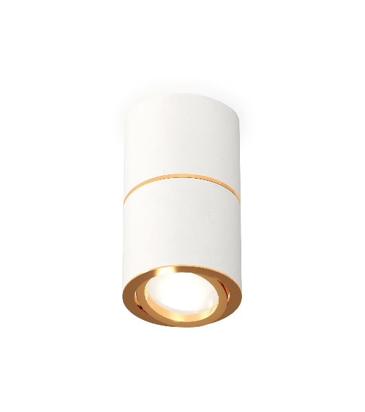 Светильник Ambrella Light XS7401200 SWH/PYG белый песок/золото желтое полированное MR16 GU5.3 (C7401, A2072, C7401, N7004)
