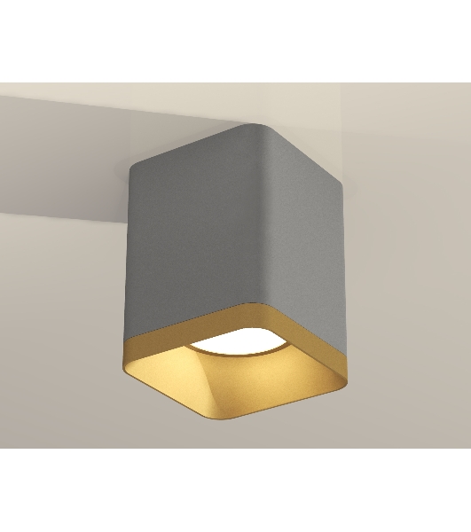 Светильник Ambrella Light XS7814004 SGR/SGD серый песок/золото песок MR16 GU5.3 (C7814, N7704)