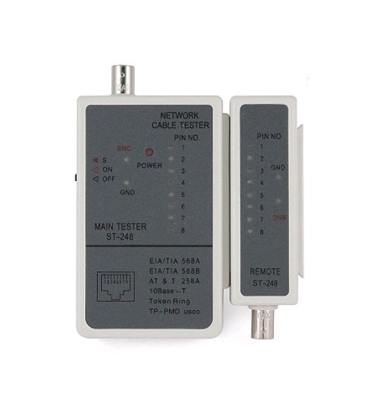 Тестер LAN Gembird NCT-1, для RJ-45, RG-58