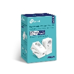 Сетевой адаптер TP-Link AV1000 Gigabit Passthrough Powerline Starter KitSPEED: 1000 Mbps PowerlineSPEC: Broadcom CPU, HomePlug AV2, 1+1 Gigabit PortFEATURE: Plug and Play, tpPLC Utility, Pair for More Security, Extra Power SocketKIT: 2× TL-PA7017P', фото9