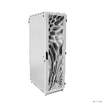 Шкаф коммутационный ЦМО ШТК-М-42.6.8-4ААА 42U 600x820 мм пер. дв. перфор. задн. дв. стал. лист 2 бок. пан. направл. под закл. гайки 550 кг серый, фото12