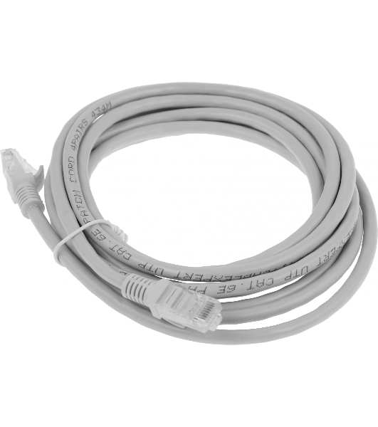 Патч-корд Premier PP6U-3M 10000Гбит/с UTP 4 пары cat.6 CCA molded 3м серый RJ-45 (m)-RJ-45 (m)