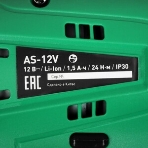 Дрель-шуруповерт Oasis AS-12V Eco, 12 В, 1,5 Ач, 24 Нм, щеточный, фото7
