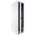 Шкаф коммутационный ЦМО (ШТК-Э-42.8.8-13АА) напольный 42U 800x800 мм пер. дв. стекл металл 2 бок. пан. 710 кг серый 715 мм 105 кг, фото12