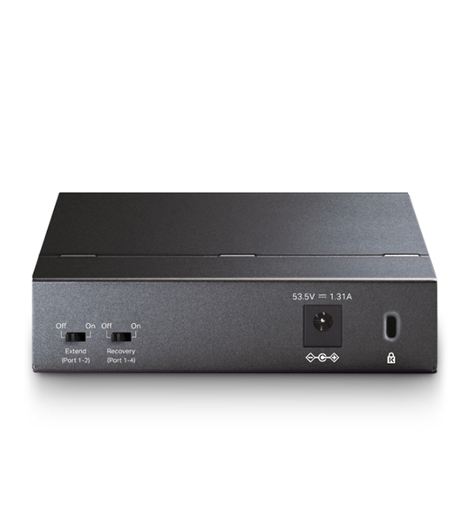 Коммутатор TP-Link SMBTL-SG1005P 5-портовый гигабитный настольный коммутатор с 4 портами PoE SMB 56W