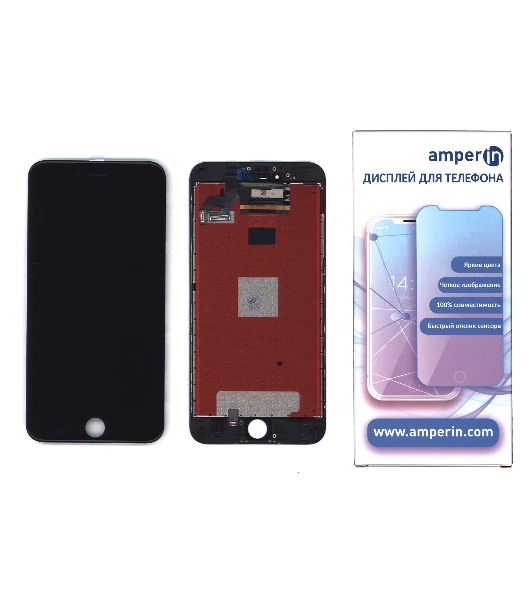 Дисплей Amperin для Apple iPhone 6S Plus в сборе с тачскрином (IPS), черный