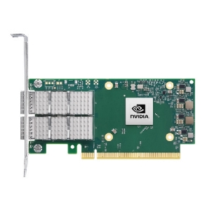 Сетевая карта ConnectX®-6 Dx EN adapter card, 100GbE, Dual-port QSFP56, PCIe 4.0 x16, Crypto and Secure Boot, Tall Bracket