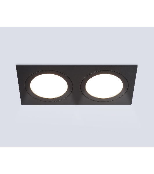 Светильник Ambrella light TN51827/2 BK черный GX53/2 max 15W 215*110*39